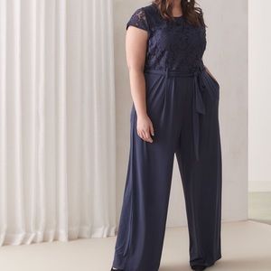 Navy jumpsuit